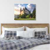 Burg Leinwanddruck (Insitu (Schlafzimmer))