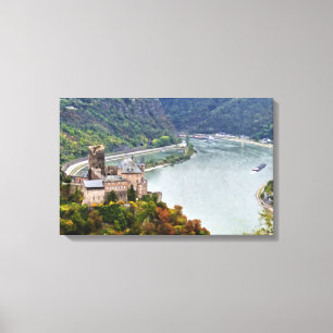 Burg Leinwanddruck