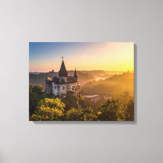 Burg Leinwanddruck (Vorderseite)