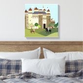 Burg Leinwanddruck (Insitu (Schlafzimmer))