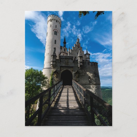 Burg Lichtenstein - Baden-Württemberg Postkarte (Vorderseite)