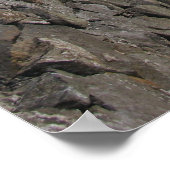 Burg Lindisfarne auf der Insel Heilige Insel Poster (Ecke)