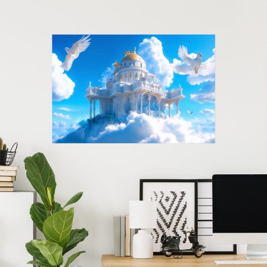 Burg Lofty Aspirations Poster (Heimbüro)