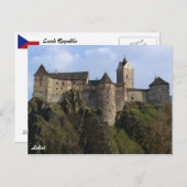 Burg Loket Postcard Postkarte (Vorne/Hinten)