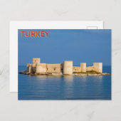 Burg Maiden, Türkei Postkarte (Vorne/Hinten)