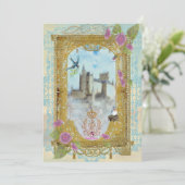 Burg Mairytale Einladung (Stehend Vorderseite)