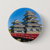 Burg Matsumoto und Brücke Button (Vorderseite)