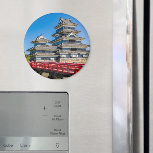 Burg Matsumoto und Brücke Magnet (In Situ (Kühlschrank))
