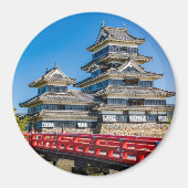 Burg Matsumoto und Brücke Magnet (Vorne)