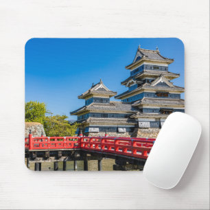 Burg Matsumoto und Brücke Mousepad