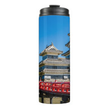 Burg Matsumoto und Brücke