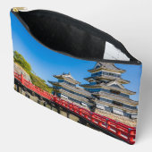 Burg Matsumoto und Brücke Zubehörtasche (Offen)