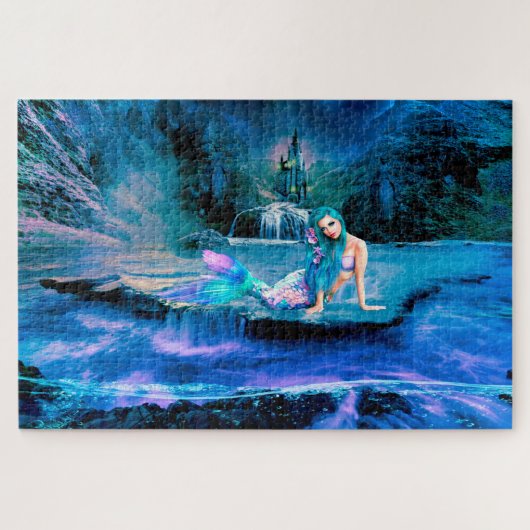 Burg Mermaid Puzzle (Horizontal)