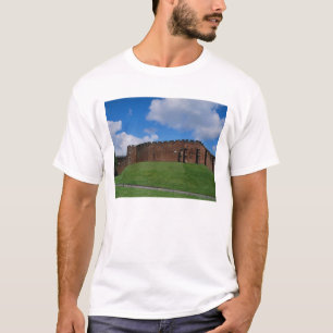 Burg mit Halbturm, Chester, T-Shirt