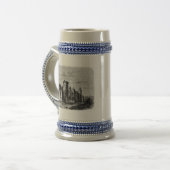 Burg Mittelalter Bierglas (Vorderseite Links)