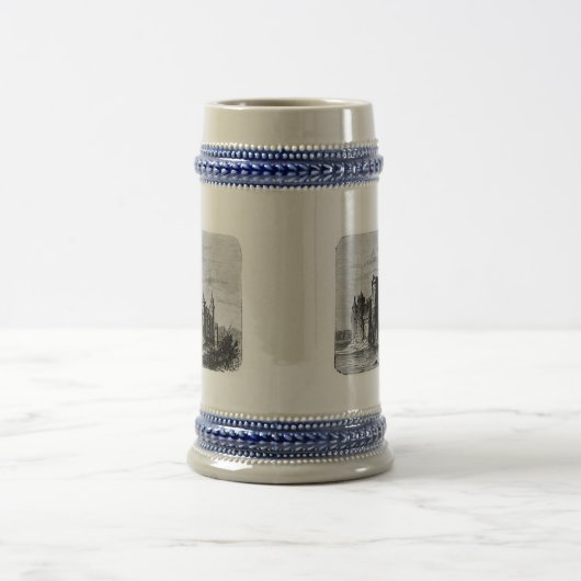 Burg Mittelalter Bierglas (Mittel)