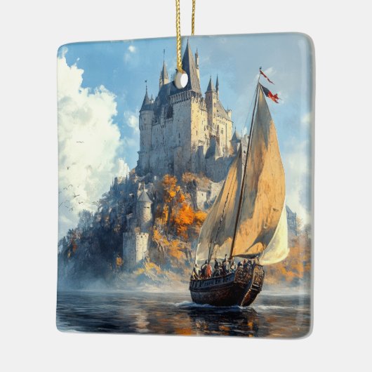 Burg Mittelalter Keramikornament (Links)