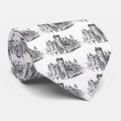 Burg Mittelalter Krawatte (Gerollt)