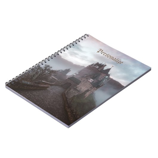 Burg Mittelalter Notizblock (Linke Seite)