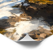 Burg Mittelalter Poster (Ecke)