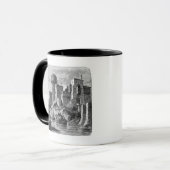 Burg Mittelalter Tasse (Vorderseite Links)