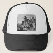 Burg Mittelalter Truckerkappe (Vorderseite)