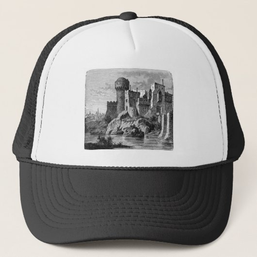 Burg Mittelalter Truckerkappe (Vorderseite)