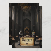 *~* Burg Mittelalterliche Rüstung von KNIGHTS AP88 Einladung (Vorne/Hinten)