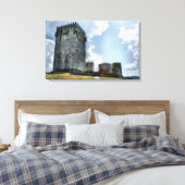Burg Montalegre in Portugal Leinwanddruck (Insitu (Schlafzimmer))
