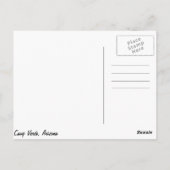 Burg Montezuma Postkarte (Rückseite)