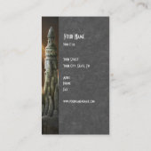 Burg Mysterium| Fantasie Visitenkarte (Rückseite)