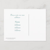 Burg ・ Neue Zuhause Postkarte (Rückseite)