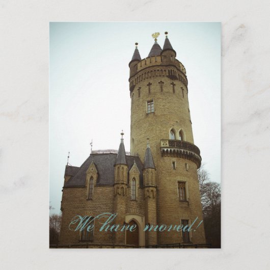 Burg ・ Neue Zuhause Postkarte (Vorderseite)