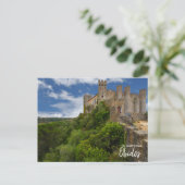 Burg Obidos - Das echte Portugal Postkarte (Stehend Vorderseite)