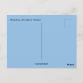 Burg Olavinlinna in Savonlinna Finnland Postkarte (Rückseite)