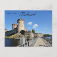 Burg Olavinlinna in Savonlinna Finnland