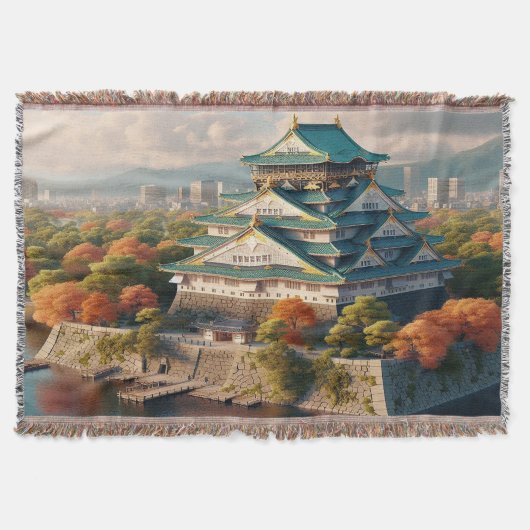 Burg Osaka Burg Japan Landschaft Decke (Vorderseite)