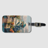 Burg Osaka Burg Japan Landschaft Gepäckanhänger (Vorderseite (Horizontal))