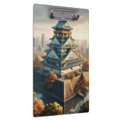 Burg Osaka Burg Japan Landschaft Klemmbrett (Rechts)