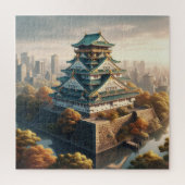 Burg Osaka Burg Japan Landschaft Puzzle (Vertikal)