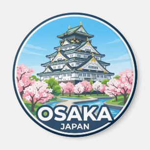 Burg Osaka Japan Magnet