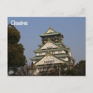 Burg Osaka Postkarte