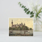 Burg, östlich, Schwerin, Mecklenburg Postkarte (Stehend Vorderseite)
