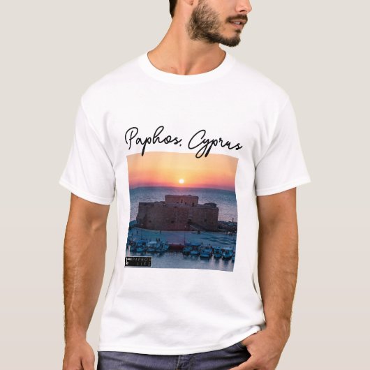 Burg Paphos T-Shirt (Vorderseite)