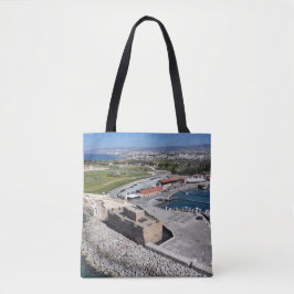 Burg Paphos und Hafen mit Leuchtturm Tasche