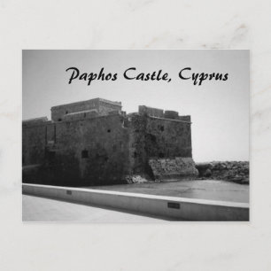 Burg Paphos, Zypern Postkarte