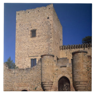 Burg Pedraza, Kastilien und León, Spanien 2 Fliese