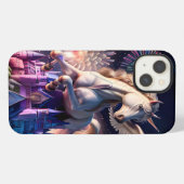 Burg Pegasus iPhone Hülle (Rückseite (Horizontal))