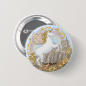 Burg Pegasus Unicorn Button (Vorne & Hinten)