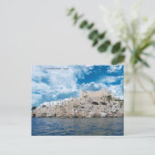 Burg Peniscola Postkarte (Stehend Vorderseite)